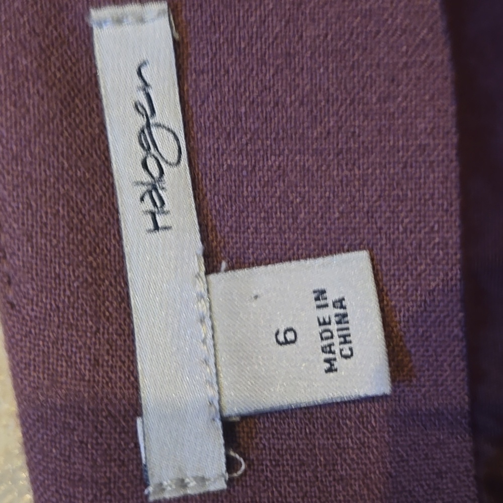 Halogen Eggplant Purple Pencil Skirt - Picture 4 of 8